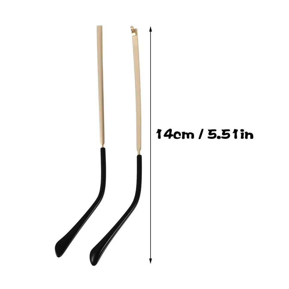 Metal Glasses Arms, 1 Pair Glasses Temple Eyeglasses Arms Legs Eyewear Frame ... 2