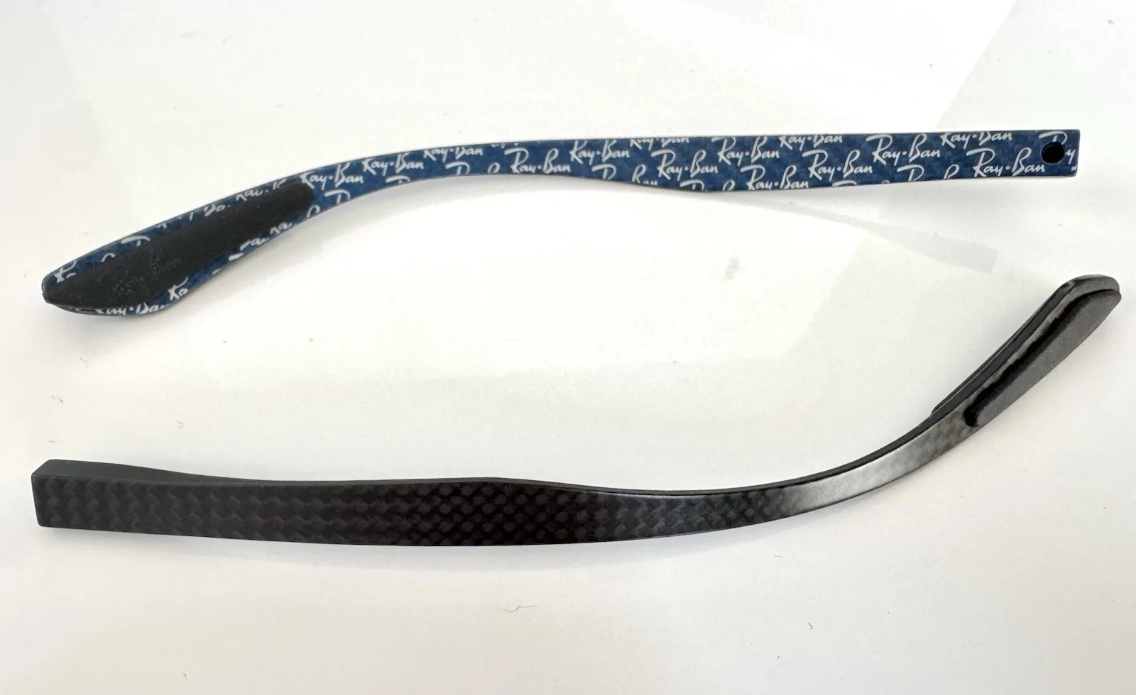 Ray Ban RB8908 RX8908 Eyeglasses Carbon Fiber BLACK BLUE Replacement Temple Arms